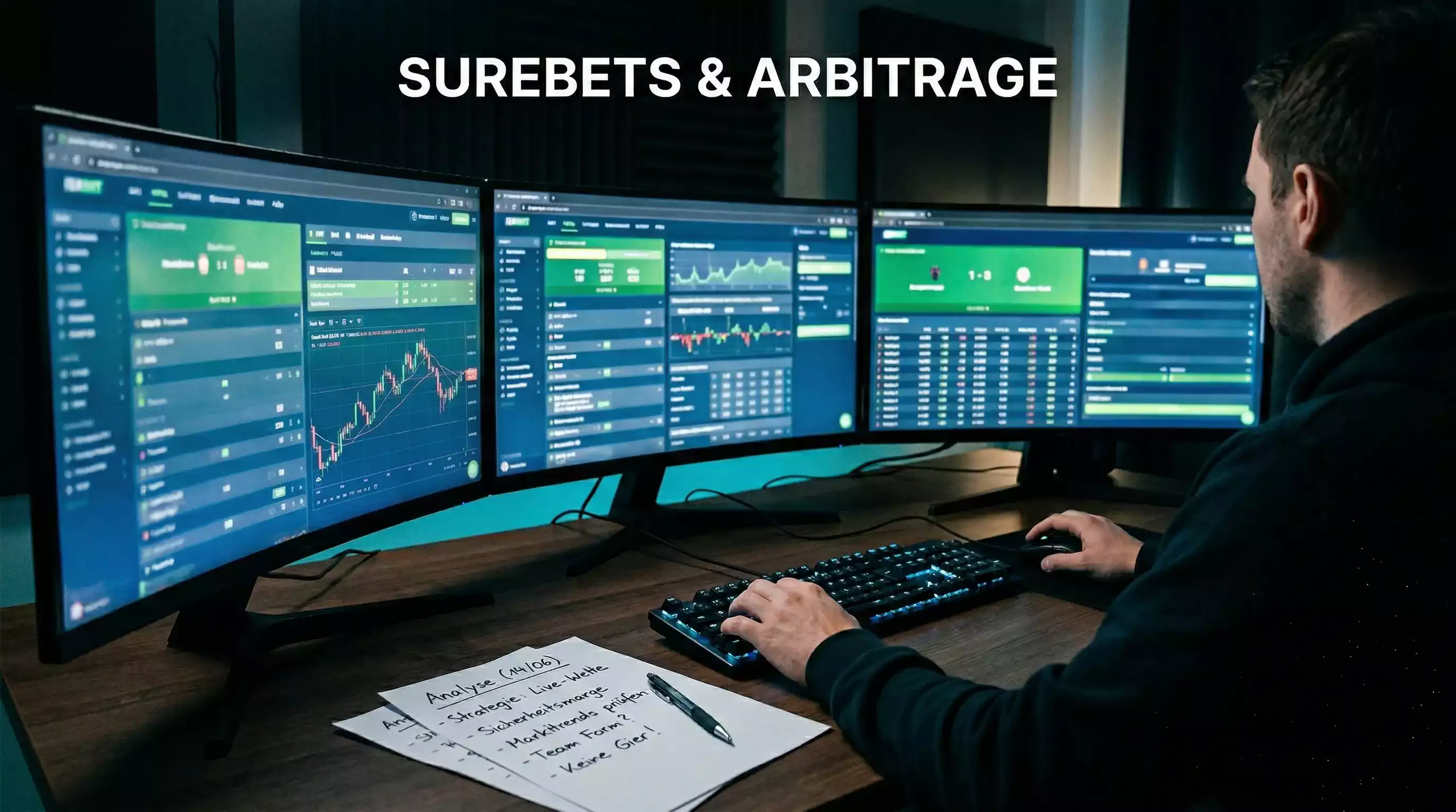 Surebets und Arbitrage Wetten im Fußball