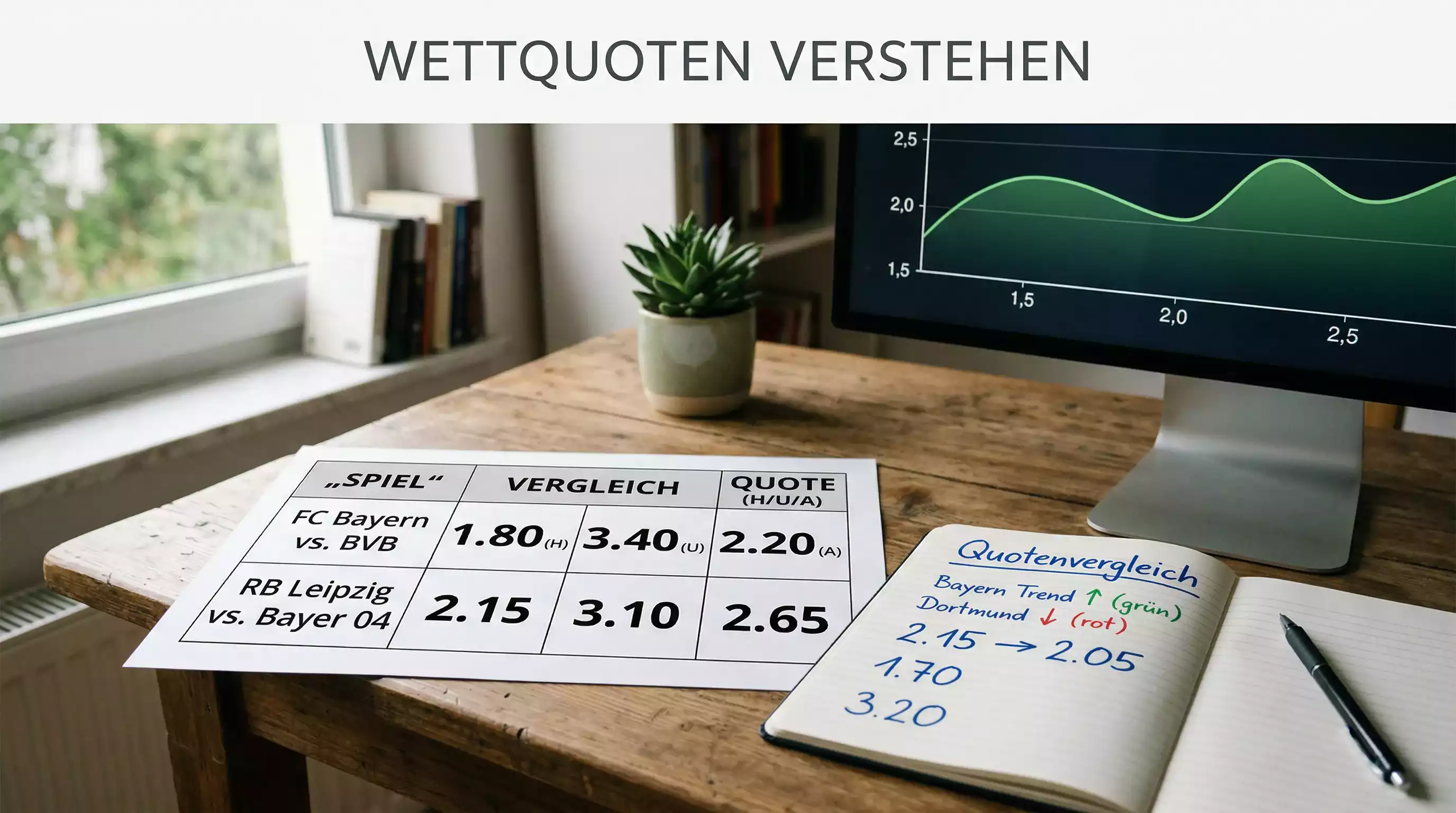 Wettquoten verstehen – Analyse von Quotenbewegungen und Wahrscheinlichkeiten